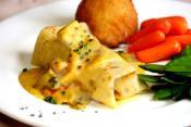 Seafood Crepes
